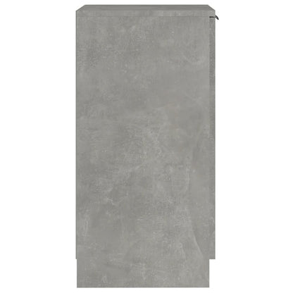 Scarpiera Grigio Cemento 30x35x70 cm in Legno Multistrato - homemem39