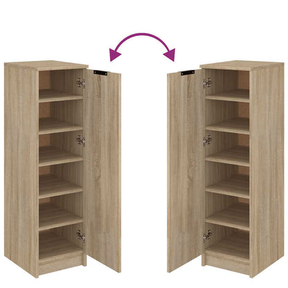 Scarpiera Rovere Sonoma 30x35x100 cm in Legno Multistrato - homemem39