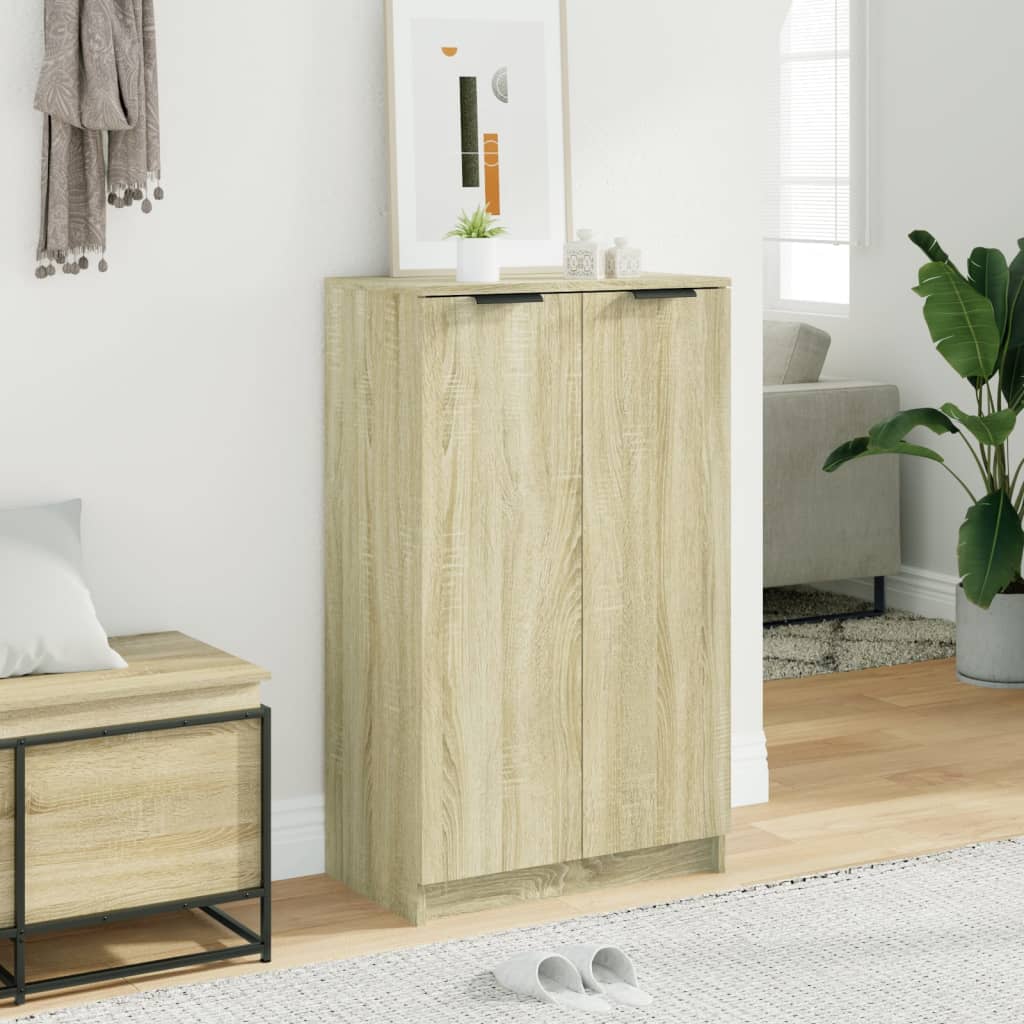 Scarpiera Rovere Sonoma 59x35x100,5 cm in Legno Multistrato - homemem39