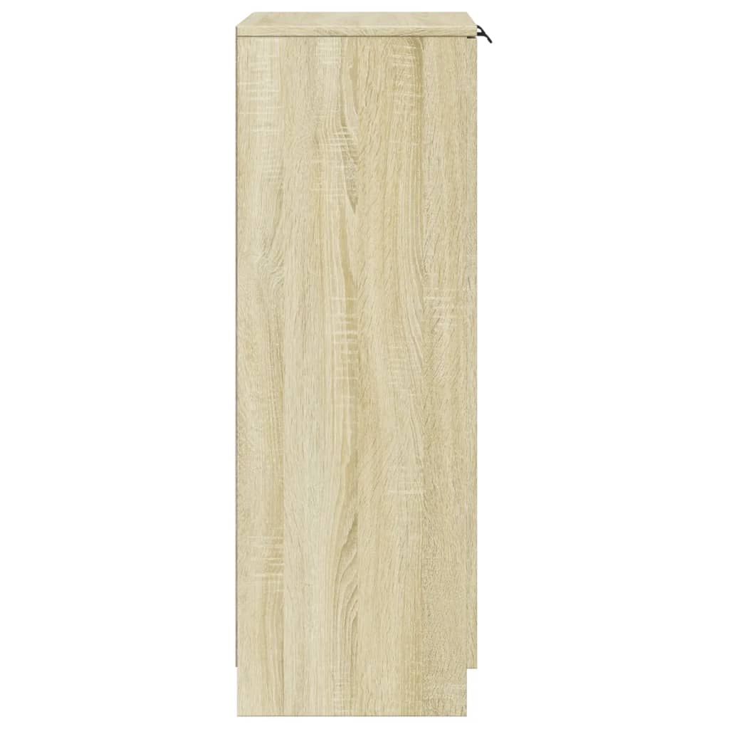 Scarpiera Rovere Sonoma 59x35x100 cm in Legno Multistrato - homemem39