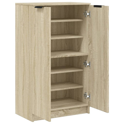 Scarpiera Rovere Sonoma 59x35x100,5 cm in Legno Multistrato - homemem39
