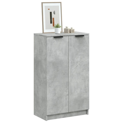 Scarpiera Grigio Cemento 59x35x100,5 cm in Legno Multistrato - homemem39