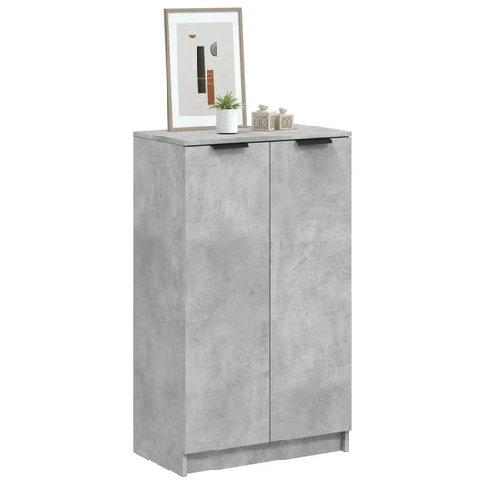 Scarpiera Grigio Cemento 59x35x100,5 cm in Legno Multistrato - homemem39