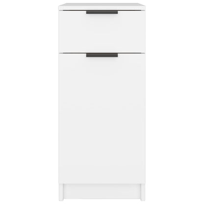 Armadietto da Scrivania Bianco 33,5x50x75 cm Legno Multistrato - homemem39