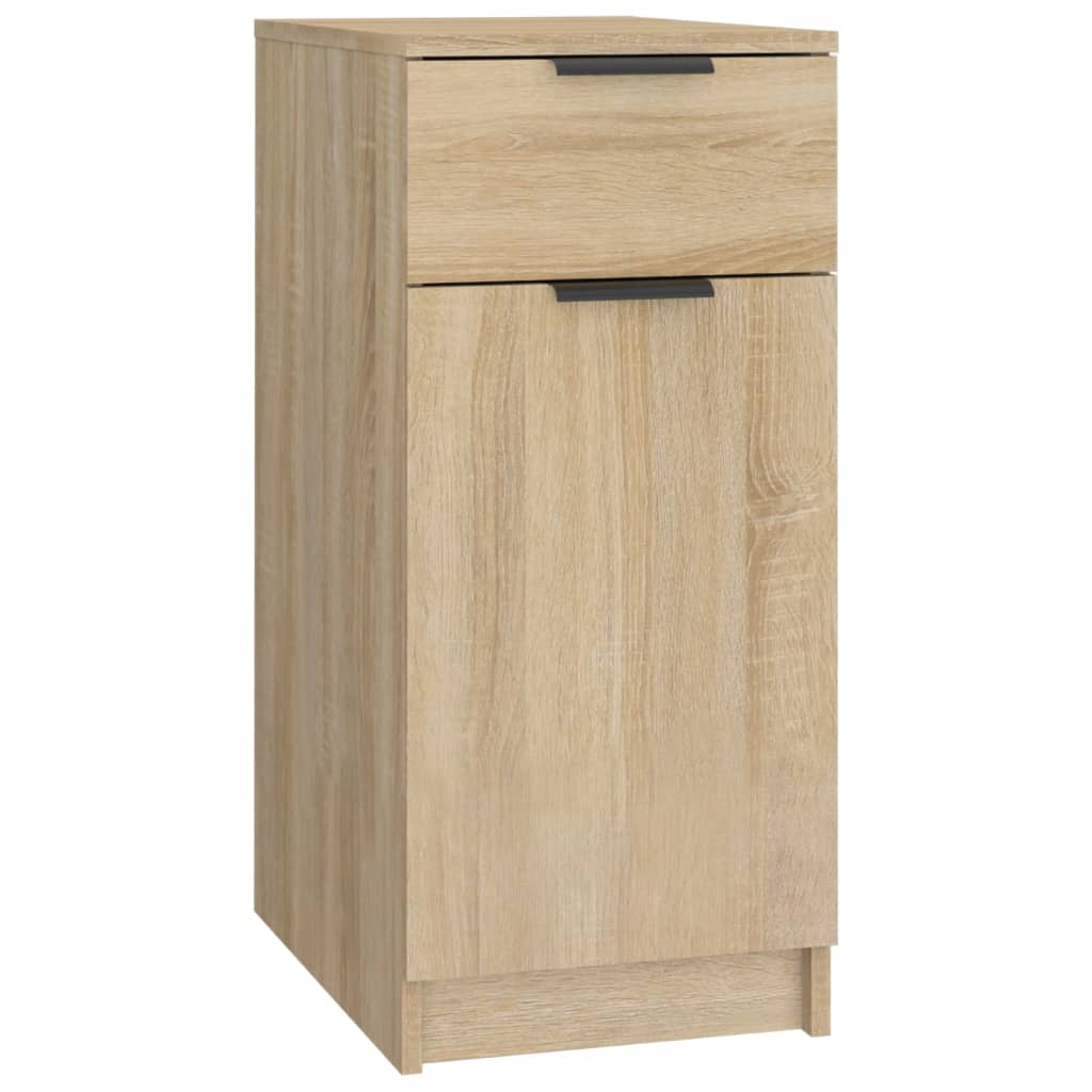Armadietto da Scrivania Rovere Sonoma 33,5x50x75 cm Legno | homemem39