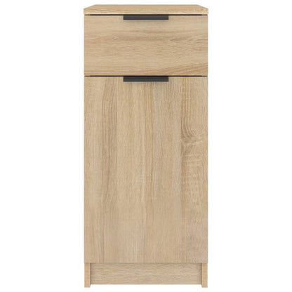 Armadietto da Scrivania Rovere Sonoma 33,5x50x75 cm Legno | homemem39