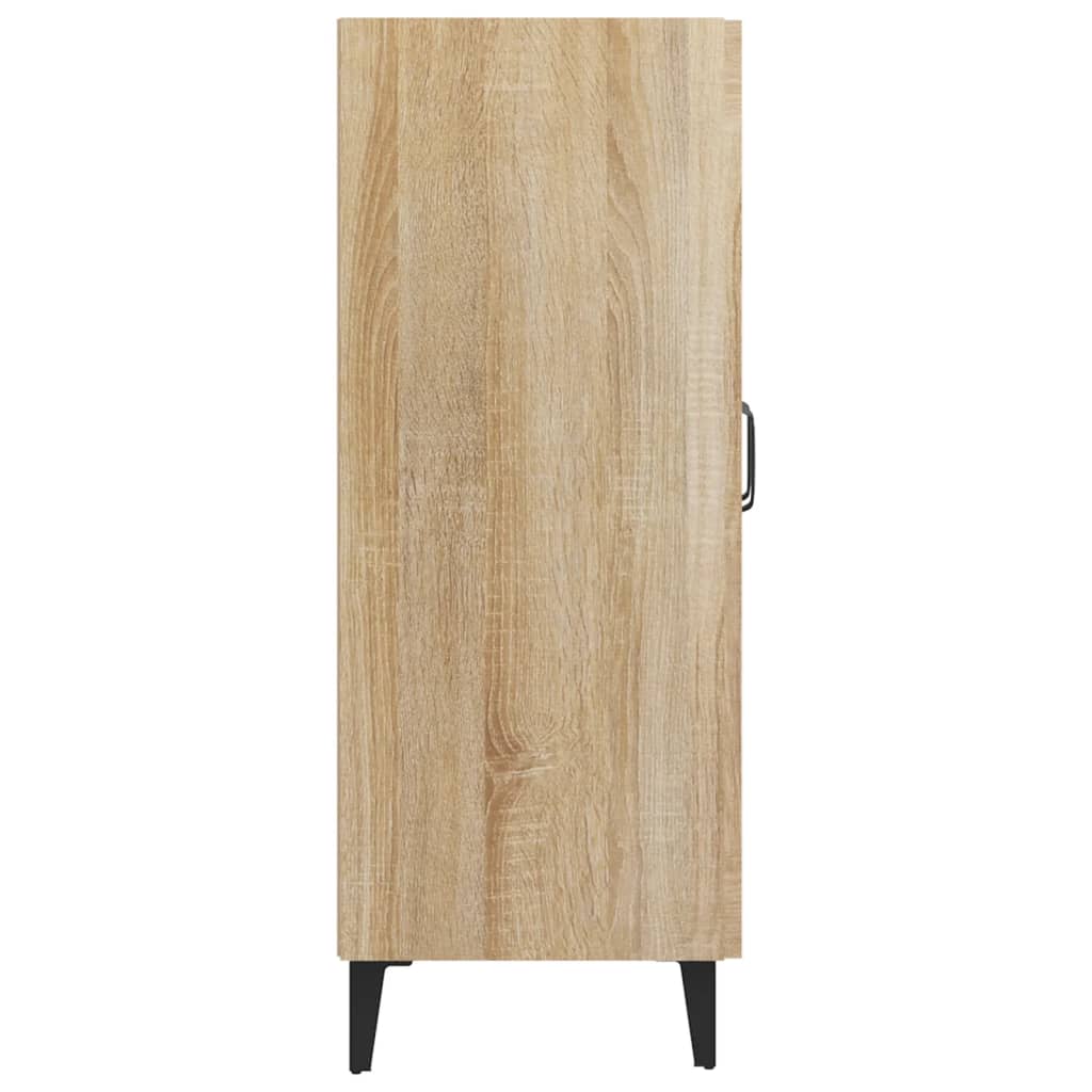 Credenza Rovere Sonoma 69,5x34x90 cm in Legno Multistrato - homemem39