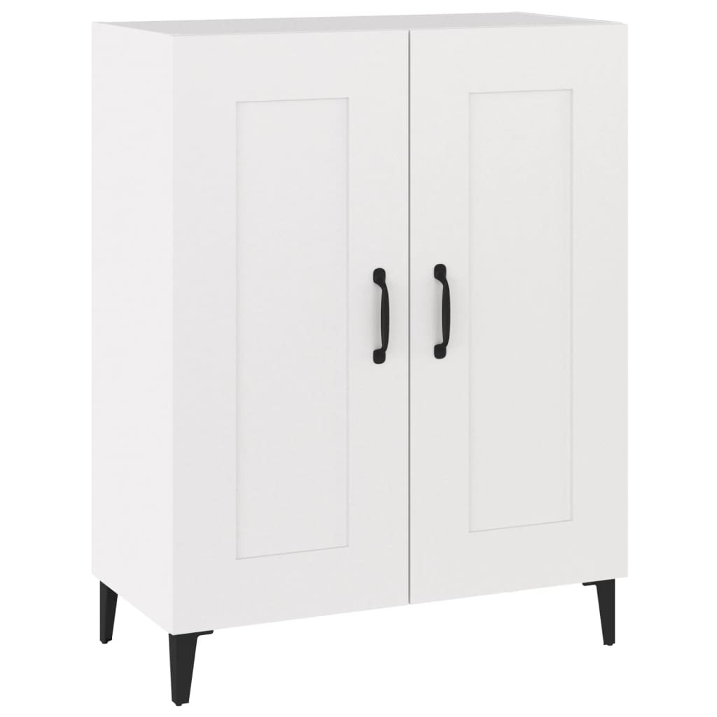 Credenza Bianca 69,5x34x90 cm in Legno Multistrato - homemem39