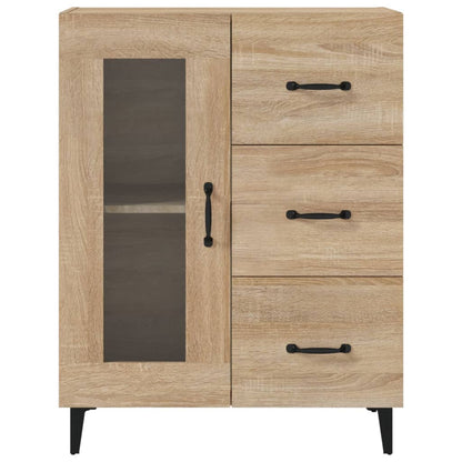 Credenza Rovere Sonoma 69,5x34x90 cm in Legno Multistrato - homemem39