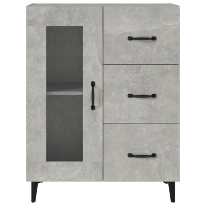 Credenza Grigio Cemento 69,5x34x90 cm in Legno Multistrato - homemem39