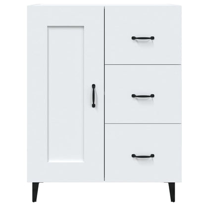 Credenza Bianca 69,5x34x90 cm in Legno Multistrato - homemem39