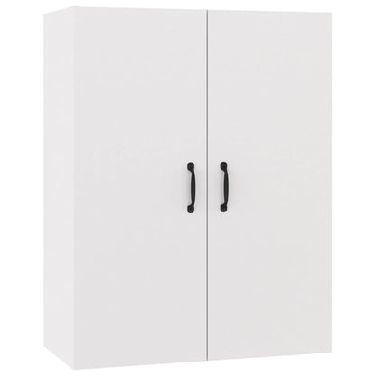 Mobile Pensile Bianco 69,5x34x90 cm in Legno Multistrato | homemem39