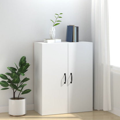 Mobile Pensile Bianco 69,5x34x90 cm in Legno Multistrato | homemem39