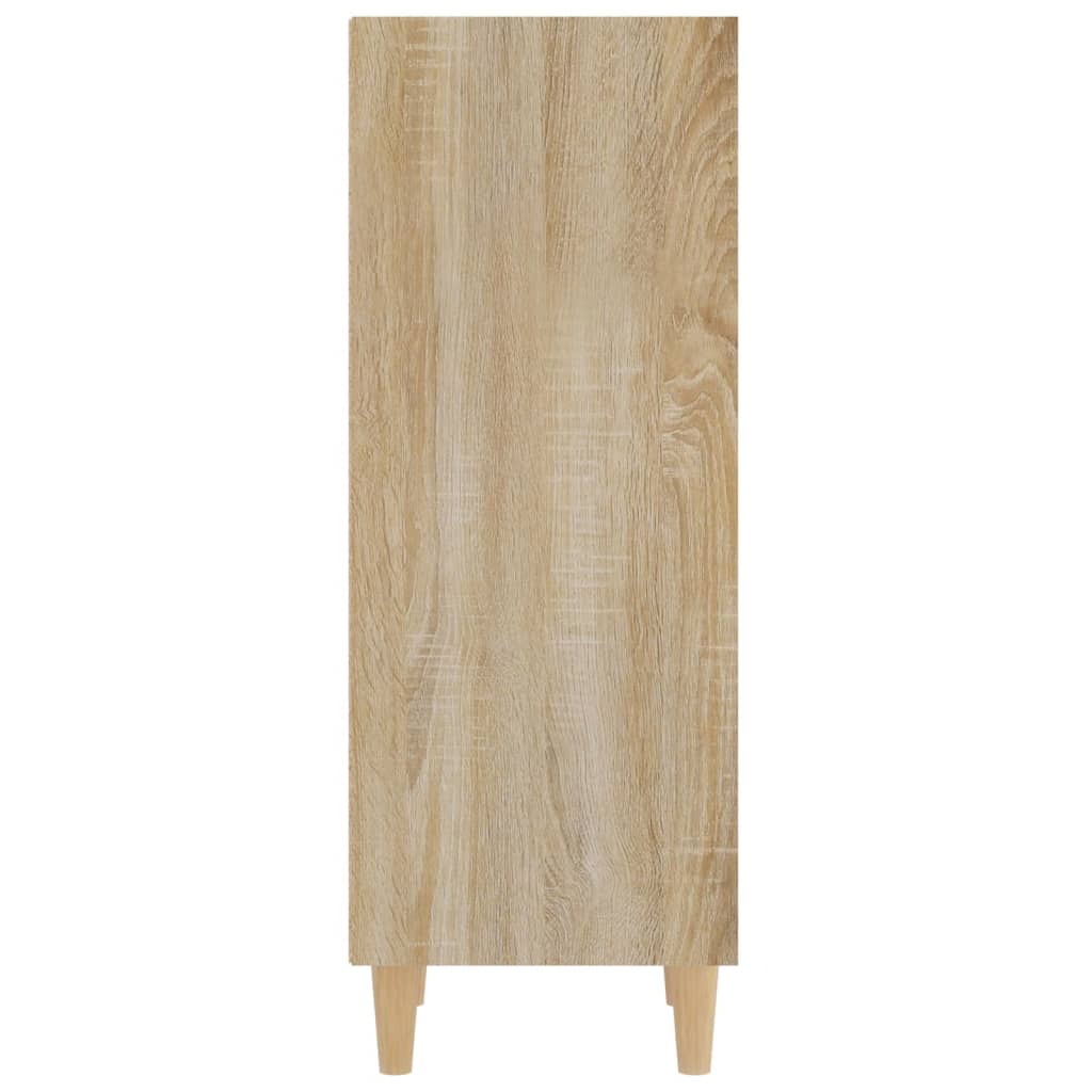 Credenza Rovere Sonoma 34,5x32,5x90 cm in Legno Multistrato - homemem39