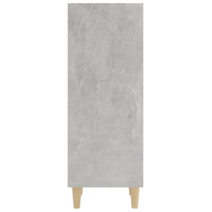 Credenza Grigio Cemento 34,5x32,5x90 cm in Legno Multistrato - homemem39
