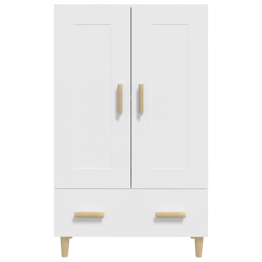 Credenza Bianca 70x31x115 cm in Legno Ingegnerizzato | homemem39