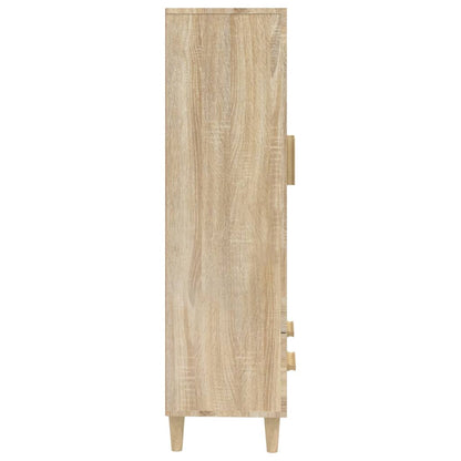 Credenza Rovere Sonoma 70x31x115 cm in Legno Multistrato | homemem39