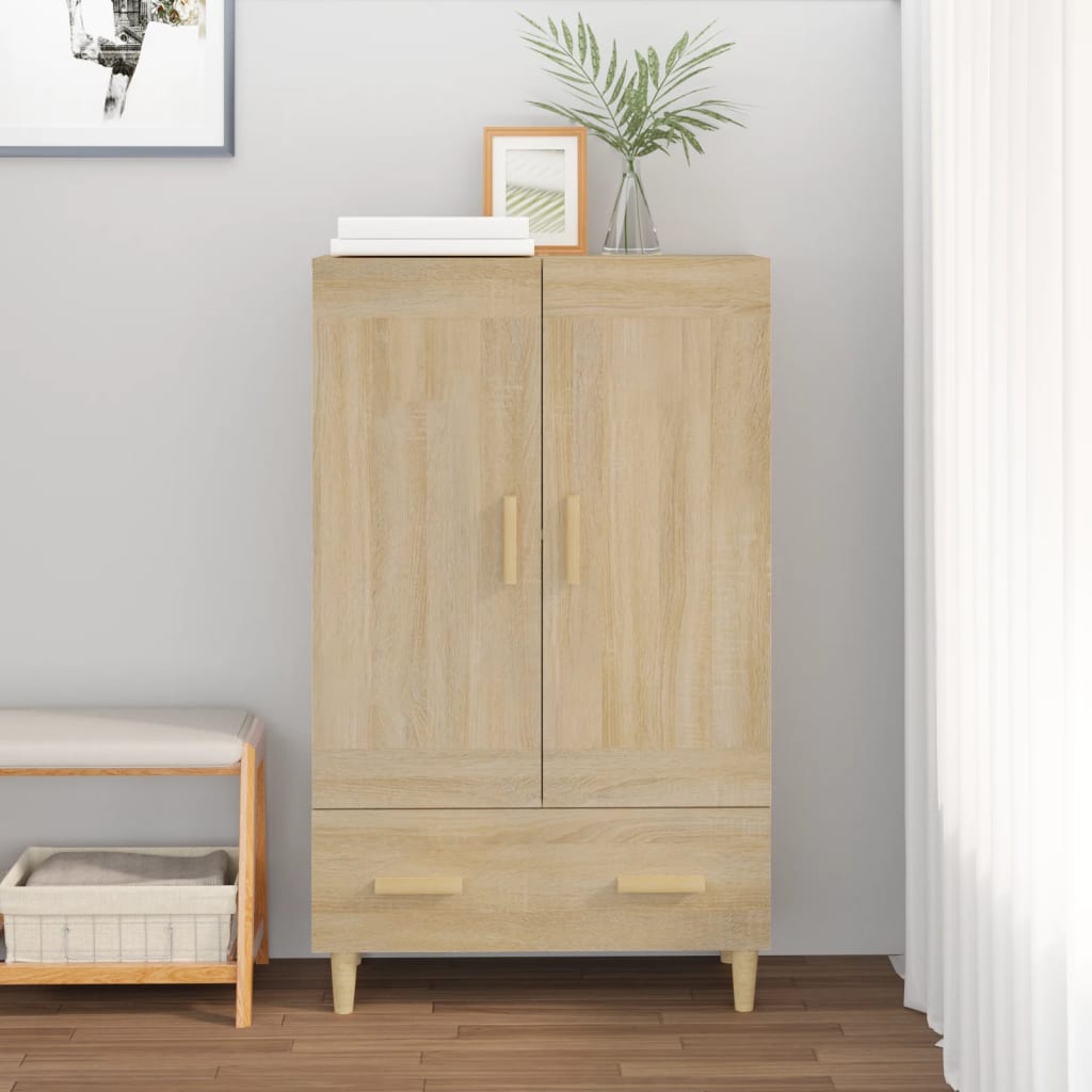 Credenza Rovere Sonoma 70x31x115 cm in Legno Multistrato | homemem39