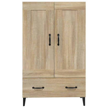 Credenza Rovere Sonoma 70x31x115 cm in Legno Multistrato