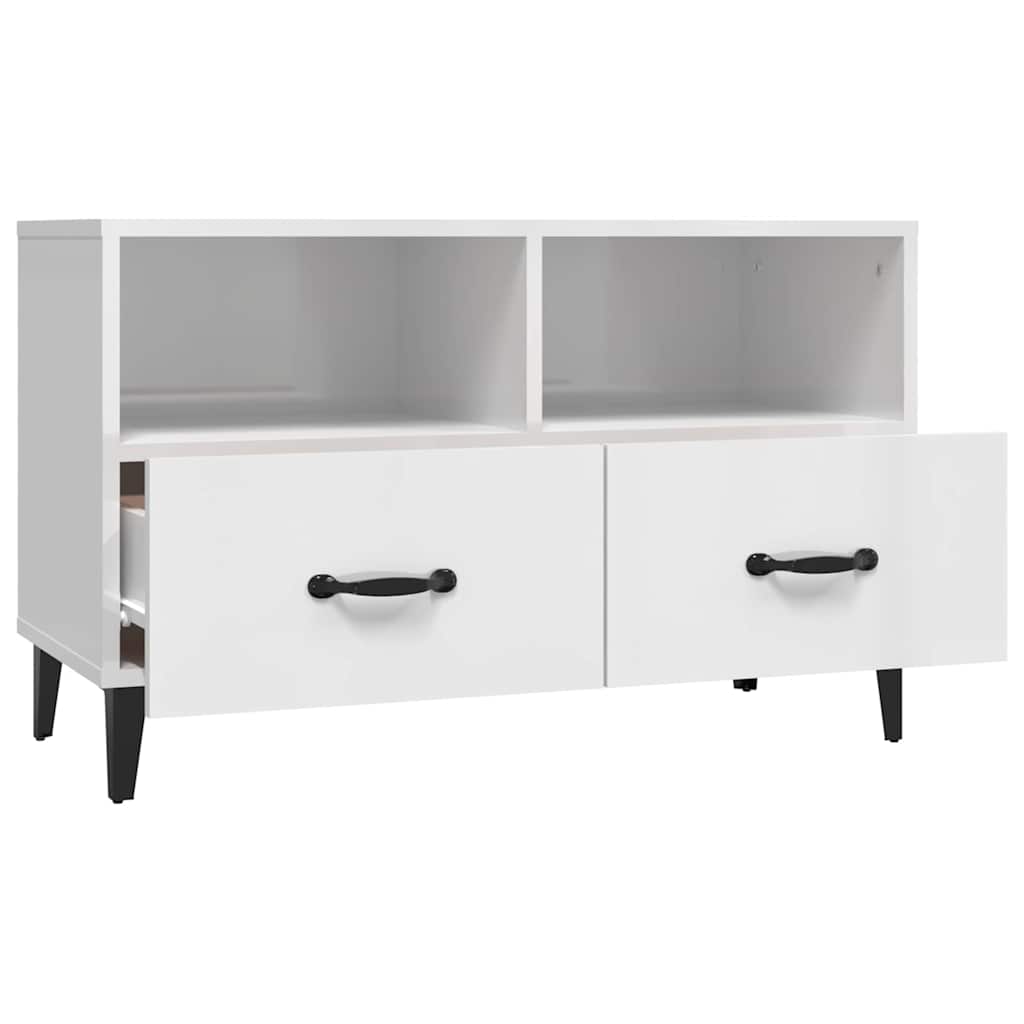 Mobile Porta TV 80x36x50 cm in legno multistrato