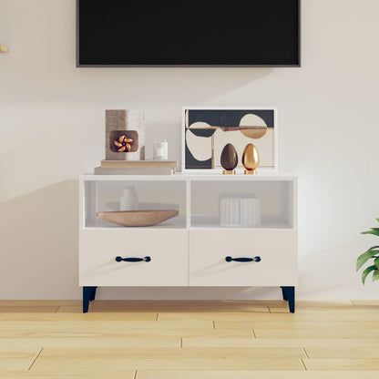 Mobile Porta TV 80x36x50 cm in legno multistrato