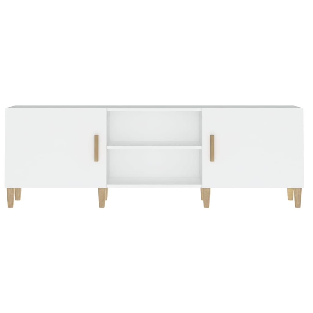 Mobile Porta TV Bianco 150x30x50 cm in Legno Multistrato - homemem39