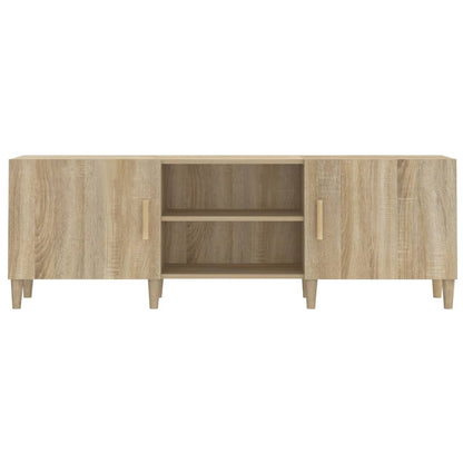 Mobile Porta TV Rovere Sonoma 150x30x50 cm Legno Multistrato
