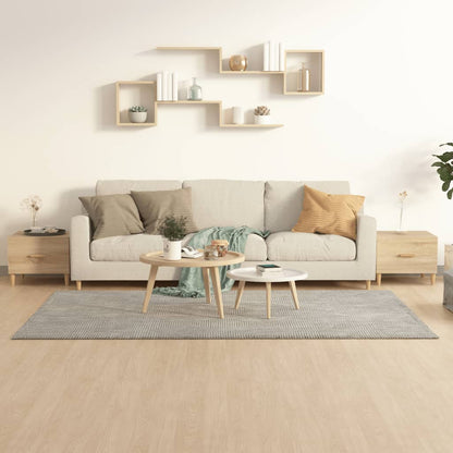 Tavolini Salotto 2pz Rovere Sonoma 50x50x40cm Legno Multistrato | homemem39