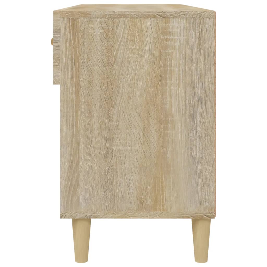 Scarpiera Rovere Sonoma 102x35x55 cm in Legno Multistrato - homemem39