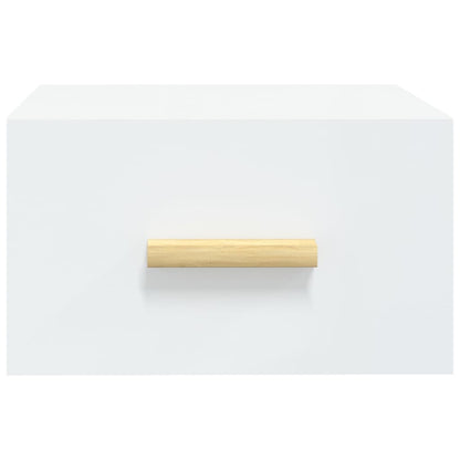 Comodini a Muro 2 pz Bianchi 35x35x20 cm - homemem39