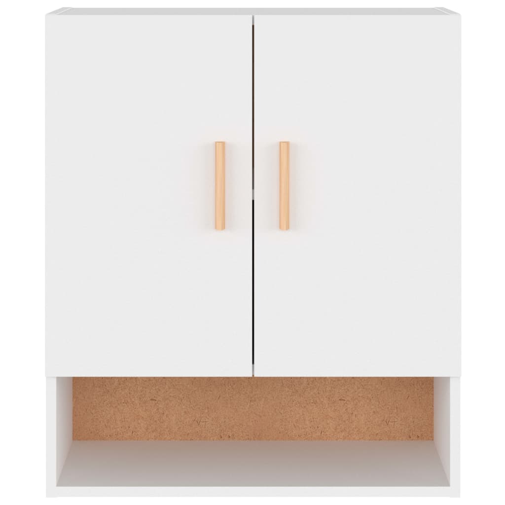 Armadietto a Muro Bianco 60x31x70 cm in Legno Multistrato | homemem39