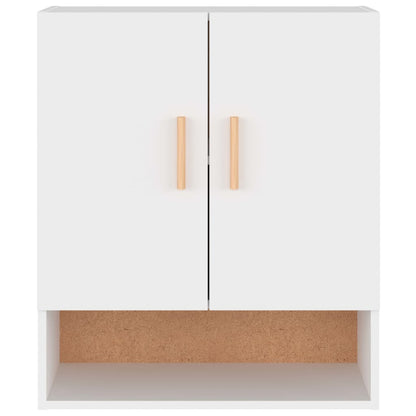 Armadietto a Muro Bianco 60x31x70 cm in Legno Multistrato | homemem39