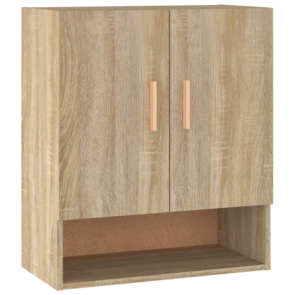 Armadietto a Muro Rovere Sonoma 60x31x70 cm Legno Multistrato | homemem39
