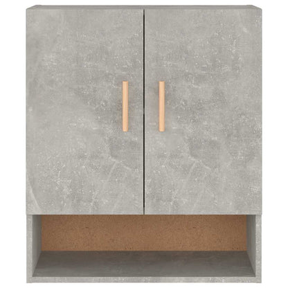 Armadietto a Muro Grigio Cemento 60x31x70 cm Legno Multistrato | homemem39