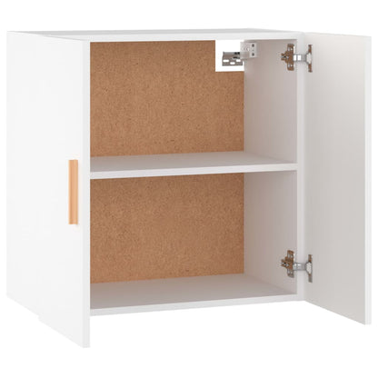 Armadietto a Muro Bianco 60x30x60 cm in Legno Multistrato | homemem39