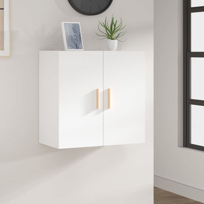 Armadietto a Muro Bianco 60x30x60 cm in Legno Multistrato | homemem39