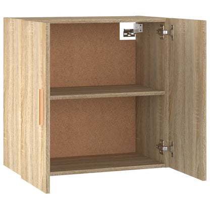 Armadietto a Muro Rovere Sonoma 60x30x60 cm Legno Multistrato | homemem39