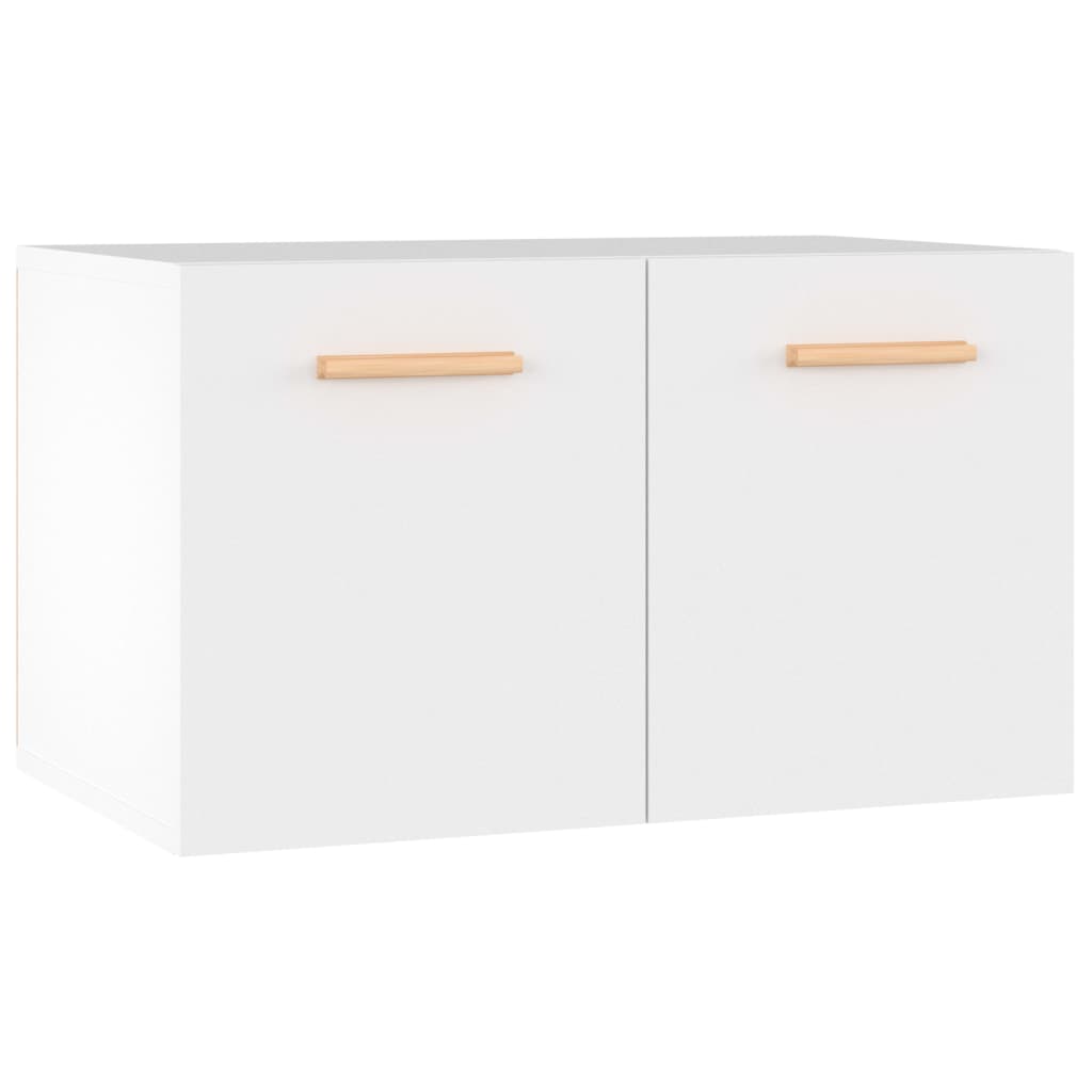 Mobile a Parete Bianco 60x36,5x35 cm in Legno Multistrato | homemem39