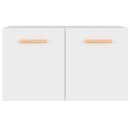 Mobile a Parete Bianco 60x36,5x35 cm in Legno Multistrato | homemem39