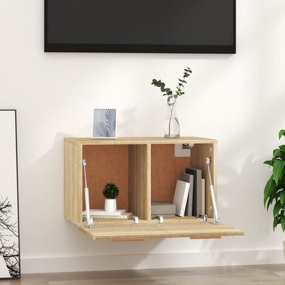 Mobile a Parete Rovere Sonoma 60x36,5x35 cm Legno Multistrato | homemem39