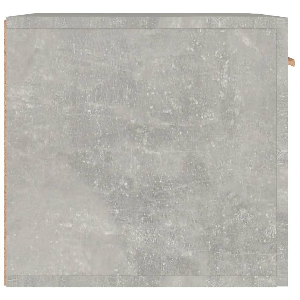 Mobile a Parete Grigio Cemento 60x36,5x35 cm Legno Multistrato | homemem39