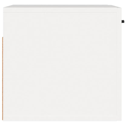 Mobile a Parete Bianco 80x36,5x35 cm in Legno Multistrato | homemem39