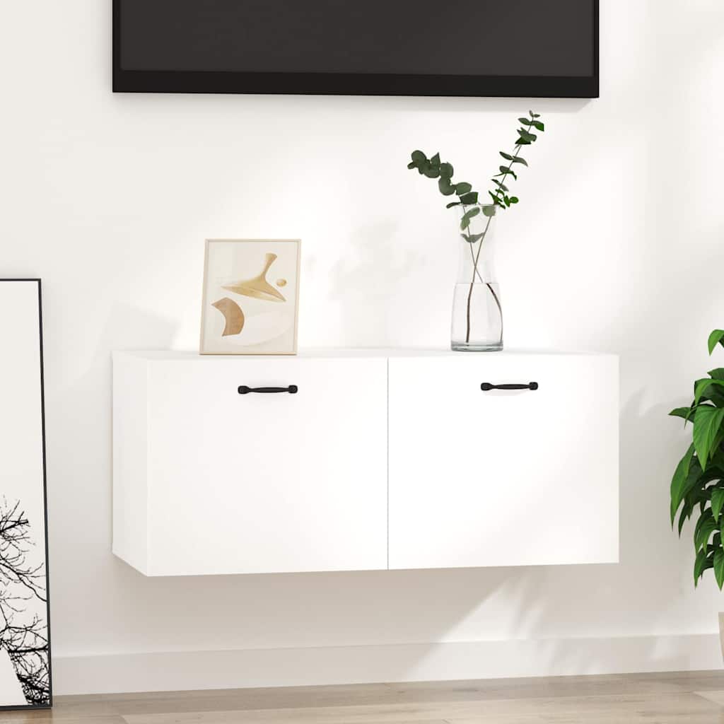 Mobile a Parete 80x36,5x35 cm legno multistrato