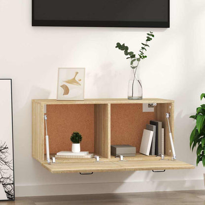 Mobile a Parete 80x36,5x35 cm legno multistrato