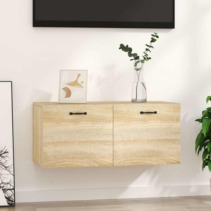 Mobile a Parete 80x36,5x35 cm legno multistrato