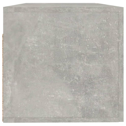 Mobile Pensile Grigio Cemento 100x36,5x35 cm Legno Multistrato | homemem39