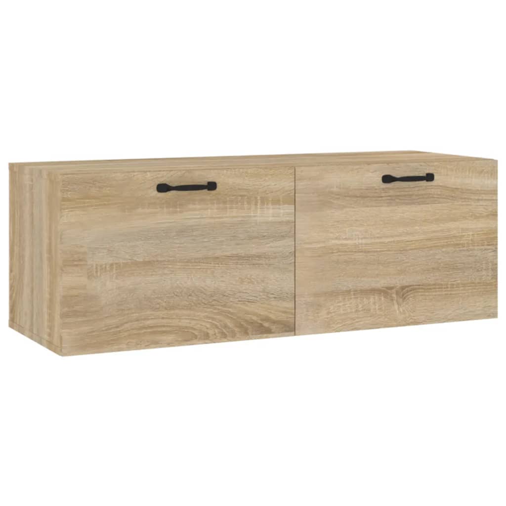 Mobile Pensile Rovere Sonoma 100x36,5x35 cm Legno Multistrato | homemem39