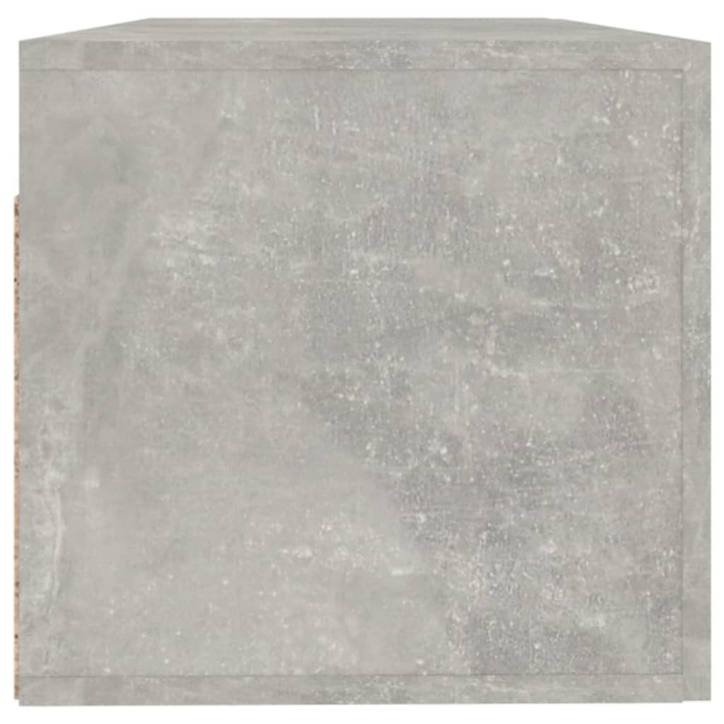 Mobile Pensile Grigio Cemento 100x36,5x35 cm Legno Multistrato | homemem39