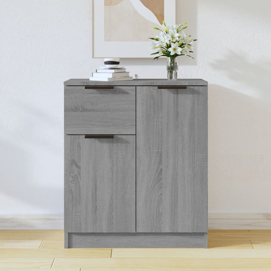 Credenza Grigio Sonoma 60x30x70 cm in Legno tecnico - homemem39