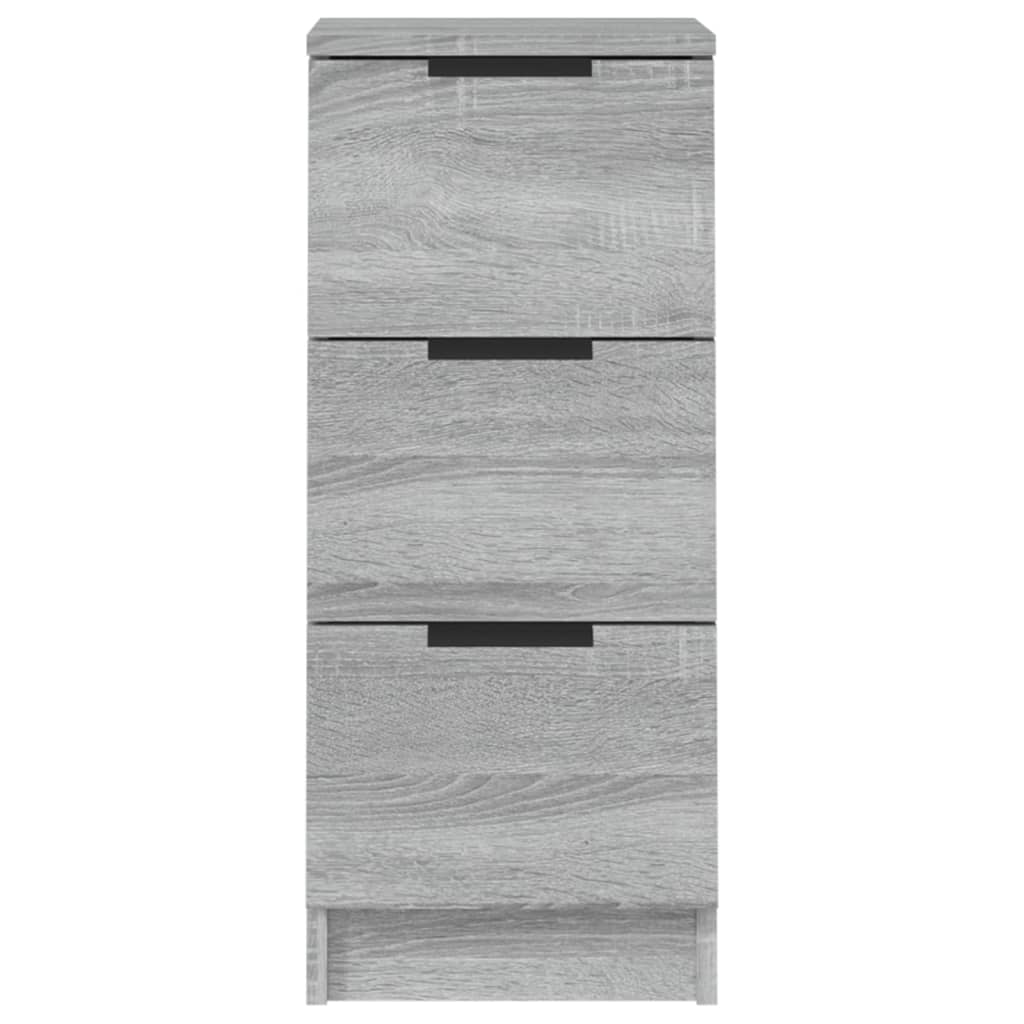 Credenza Grigio Sonoma 30x30x70 cm in Legno Multistrato - homemem39